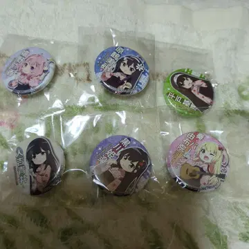 온천무스메 트레이드 캔뱃지 규슈 6개 세트