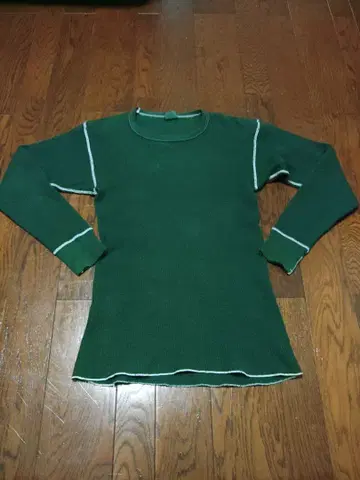 JE MORGAN 써멀 롱티 이너 M MADE IN USA 그린