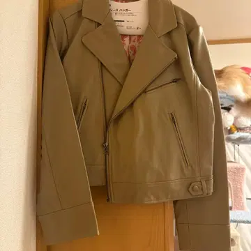 BEAMS 빔즈 더블 라이더 자켓 M