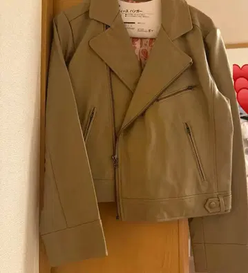 BEAMS 빔즈 더블 라이더 자켓 M