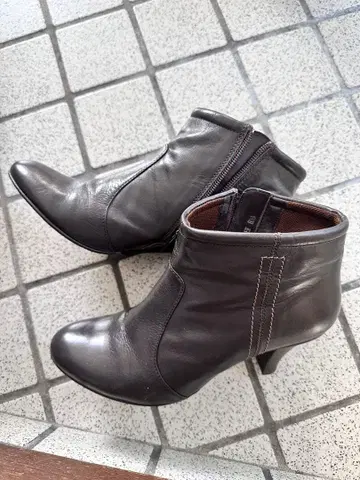 Aravon 다크 브라운 숏부츠