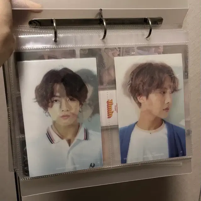 방탄 2020 시즌그리팅 정국 제이홉 렌티큘러