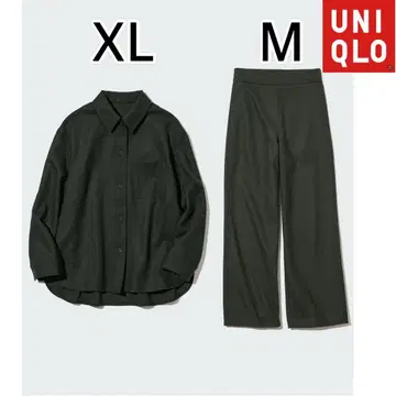 브러쉬드 저지 팬츠 셔츠 자켓 셋업