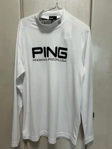 [ 새상품 ] PING 긴팔 셔츠 LL 화이트