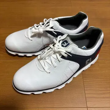 FJ 골프화 PROSL 화이트/네이비/레드