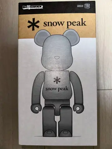 스노우피크 베어브릭 400%