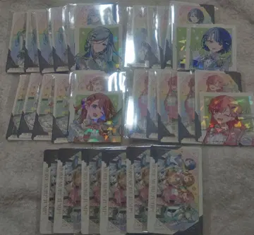 프로세카 감사제 그리팅 카드 스티커 모어모어점프 모모점프