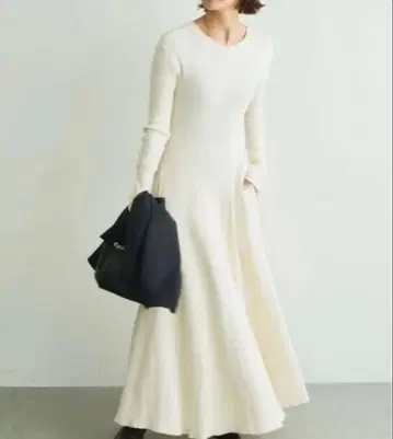 GALLARDAGALANTE 개럴개런트 서멀 플레어 롱 원피스