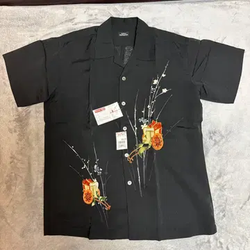 기모노 알로하 셔츠 셔츠