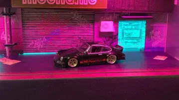 포르쉐 911 카레라 RS 2.7 블랙 1/64 커스텀