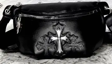 천연 가죽 세메터리 크로스 / 스넛 너트 가죽 바디백