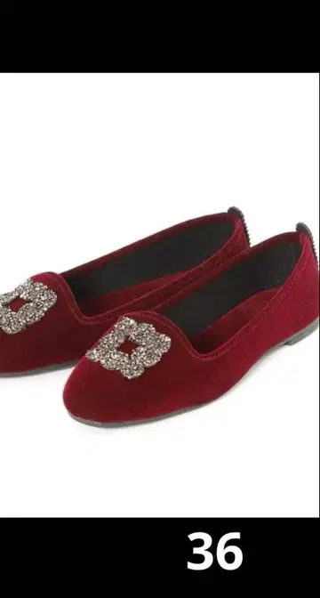 IENA MALUS/마스 VELVET SHOES