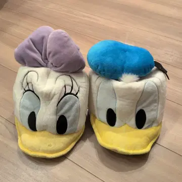 도날드 덕과 데이지의 캡 2개 세트 팬캡 모자