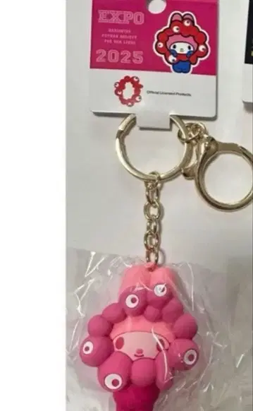 오사카 간사이 엑스포 라이선스 쟉쟉 산리오 마이멜로디 외 최애 컬러 키링