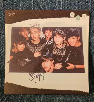 BTS 올 메모장(소) 20매 한국 제작자님