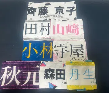 사카미치 시리즈 타월 5장 세트