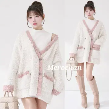 다리치 팬톤 니트 앙상블 핑크