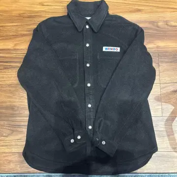 WEIRDO 플리스 긴팔 셔츠