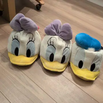 도날드 덕과 데이지의 캡 3개 세트 팬캡 모자