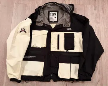 TIGHTBOOTH 마운틴 파카 L 사이즈 블랙/화이트