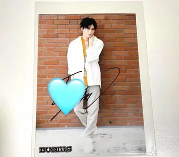 BUDDiiS TAKUYA 브로마이드 사인 버디즈