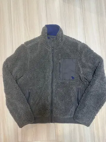 Abercrombie & Fitch 플리스 자켓 XL 그레이