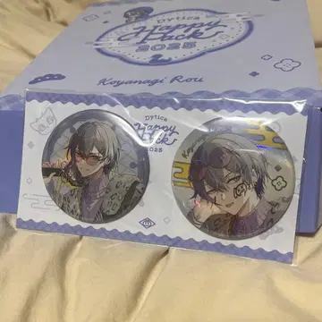 코야나기 로우 캔뱃지 세트