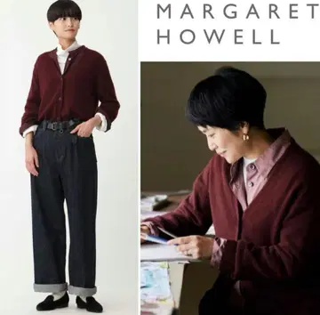 마가렛호웰 22AW 캐시미어 코튼 가디건