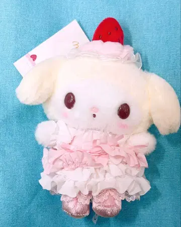 산리오 딸기 휘핑 케이크 마스코트 마이멜로디