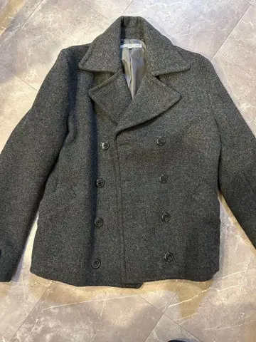 다크 그레이 피 코트