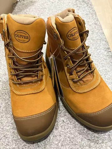 OLIVER 방수 워크 부츠 브라운
