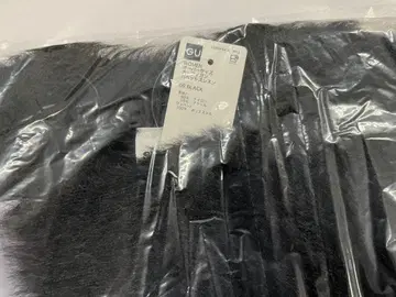 GU 퍼펫순순 오버 사이즈 가디건 사이즈 M 블랙