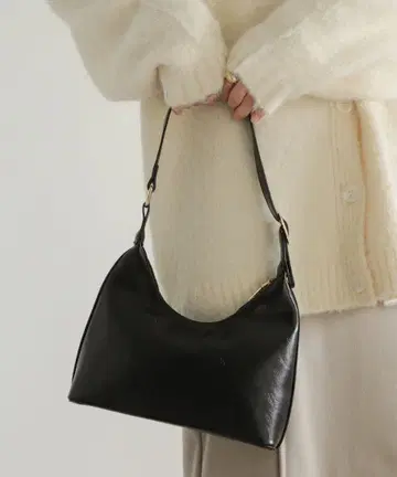 select MOCA / 인조 가죽 미니 호보 백