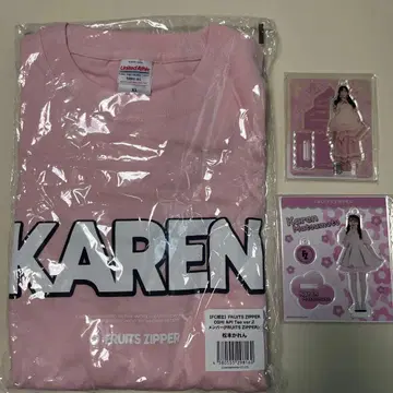 FRUITS ZIPPER 마츠모토 카렌 굿즈 세트