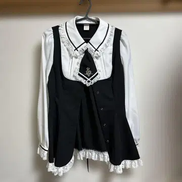 Secret Honey 넥타이 포함 라운드 컷 셋업