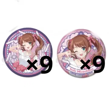 아이돌 마스터 SideM 미즈시마 사키 시구레우이 캔뱃지 세트