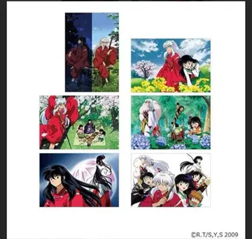 이누야샤 애니메이션 궤적전 엽서 A 세트