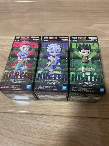 HUNTER x HUNTER 피규어 3체 세트