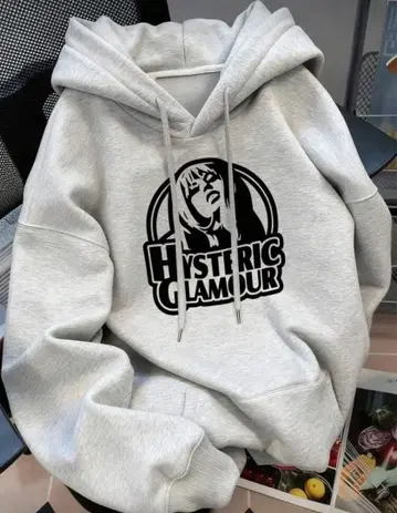 HYSTERIC 그레이 후드티 S 사이즈