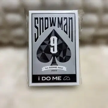 SNOW MAN 1st DOME tour 2023 카드놀이 미개봉
