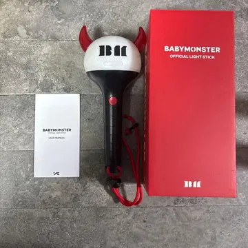 베비몽 응원봉 상자 설명서 포함