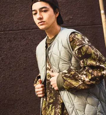 [ TAION ] 니코앤드 밀리터리 라이트 다운 베스트 L 사이즈