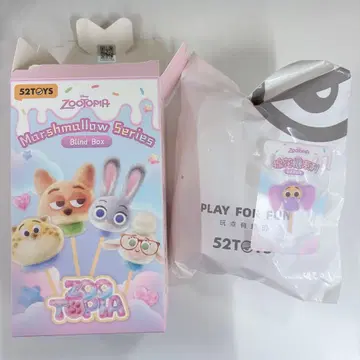 주토피아 마쉬멜로우 시리즈 플로키 블라인드 박스 피닉