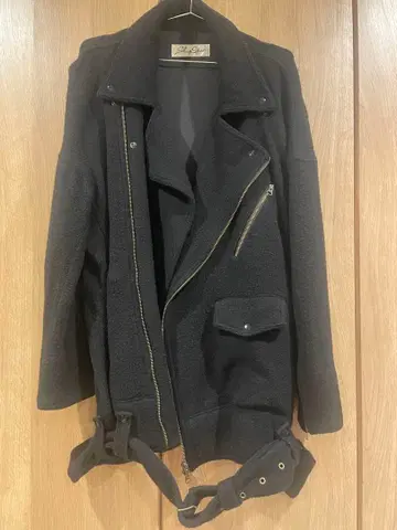 Share Spirit 블랙 라이더 자켓