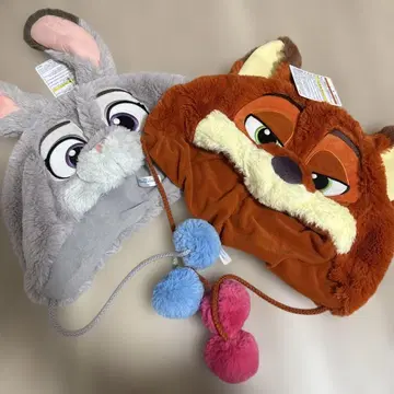 주토피아 닉 주디 팬캡