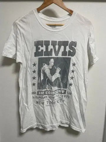 ELVIS T셔츠 1972 NYC 콘서트