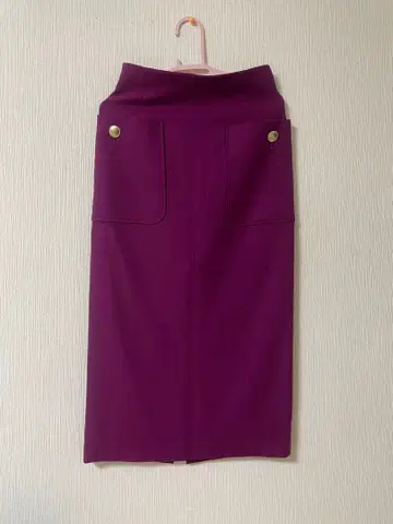 m.f. 에디토 리얼 버튼 달린 포켓 스커트