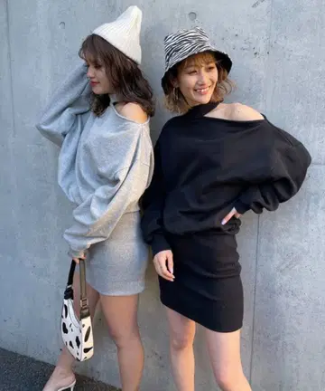 SPIRALGIRL 초커 원피스