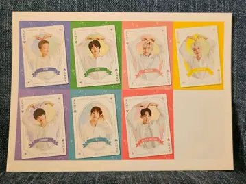 BTS 올 메모장 20매 한국 제작자님