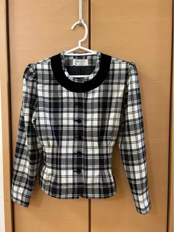 쇼와 레트로 체크 자켓 9호